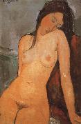 Amedeo Modigliani Seated Nude oil